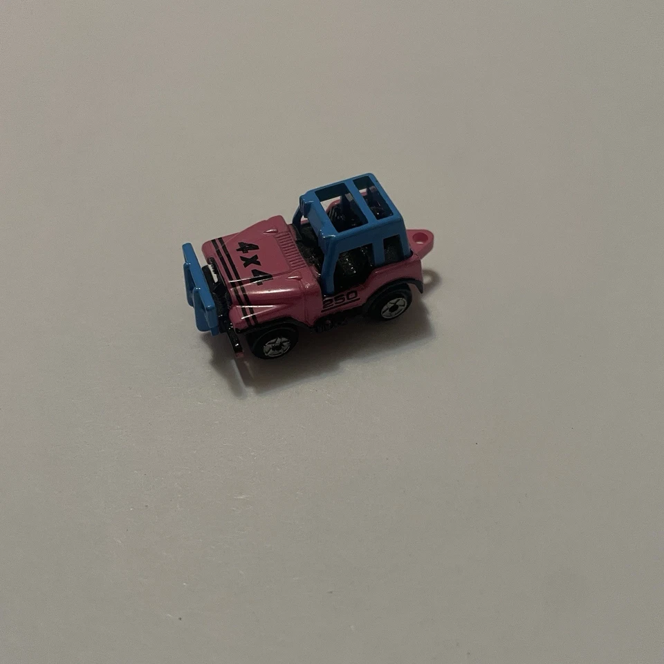 Micro Máquinas Galoob Jeep Ver 1 Rosa Teal 250 4x4 Coche de Juguete Coleccionable ENVÍO GRATUITO Foto 1 de 4