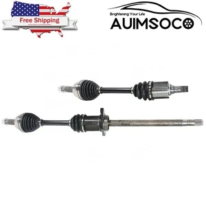 For Nissan Maxima 2009-2014 2010 2011 2012 2013 Pair Front CV Axle Half Shaft - Picture 1 of 23