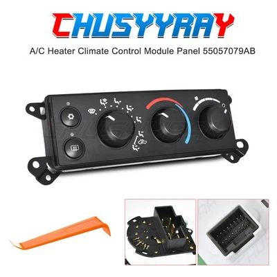Unidad de control de temperatura de calefacción de aire acondicionado 55057079AB para Dodge Dakota 2008-2011 Foto 1 de 4
