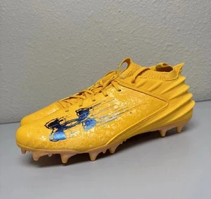 Scarpe Calcio Under Armour Blur 2 MC Acciaio Città Oro 3027978-700 Uomo Taglia 15 - Foto 1 di 5