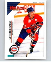 1993-94 Panini Stickers Hockey  #19 Guy Carbonneau  Montreal Canadiens V83214