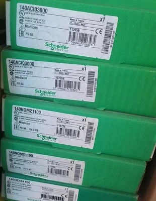 1 PCS Schneider 140NOM21100 PLC Module 140NOM21100 New In Box - Image 1 of 4