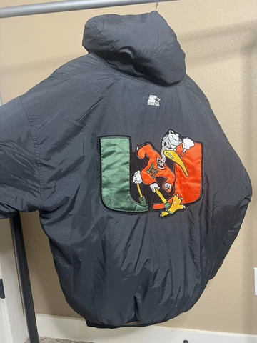 vintage starter miami hurricanes jacket Cover
