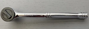 Powerbuilt CR-V 3/8" Drive Ratchet 7.75" Long With Thumb Wheel Chrome - Picture 1 of 5