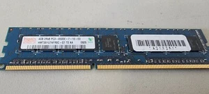 Hynix 4GB PC3-8500E DDR3-1066 ECC Unbuffered 2Rx8 HMT351U7AFR8C-G7 - Picture 1 of 3