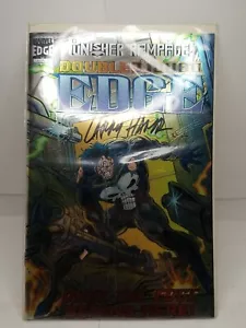 Punisher Rampage Double Edge #1 (1995 Marvel Comics) Signed BY LARRY HAMA certif - Picture 1 of 5