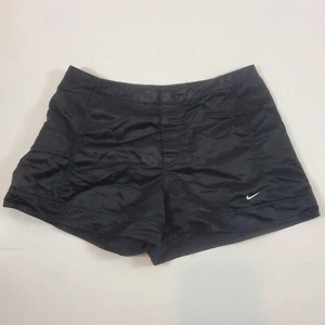 Vintage Nike Women's Shorts Nylon Flat Front  10 Medium - Picture 1 of 8