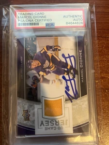 MARCEL DIONNE PSA DNA AUTHENTIC SIGNED 2013-14 Game Jersey KINGS AUTOGRAPH HOF - Picture 1 of 2