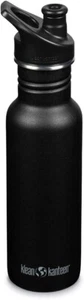 Klean Kanteen Classic Narrow 510ml (w/Sport Cap) Black - Free Postage - Picture 1 of 1