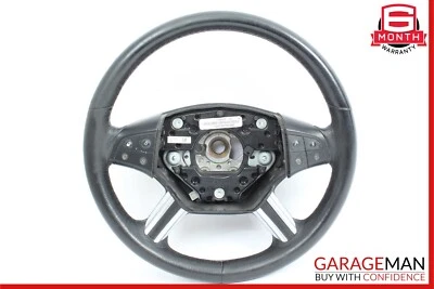 06-09 Mercedes W164 ML350 R500 Steering Wheel w/ Paddle Shifters 1644604703 OEM - Image 1 of 4