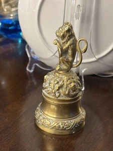 Vintage Solid Brass  Bell Monkey - Picture 1 of 8