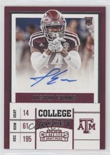 2017 Panini Contenders Draft Picks College Ticket Justin Evans Rookie Auto RC