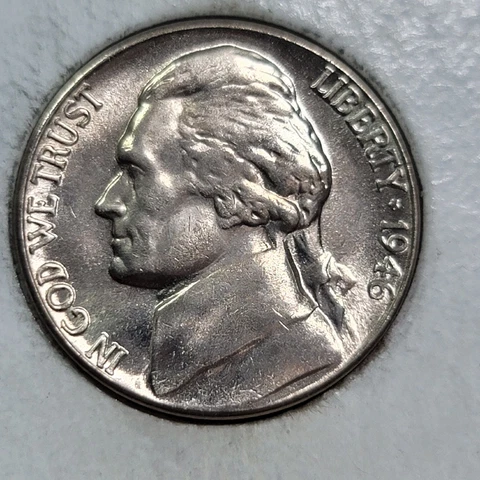 1946 S San Francisco JEFFERSON NICKEL UNCIRCULATED 9954 Cover