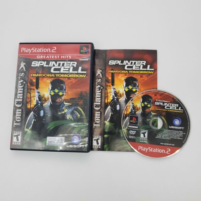 Tom Clancy's Splinter Cell Pandora Tomorrow PlayStation 2 Video Game disc  PS2 008888321606 on eBid United States