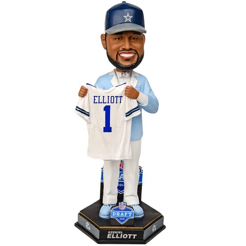 Ezekiel Elliott Dallas Cowboys 2016 NFL Draft Day Bobblehead NFL Ohio State Cover