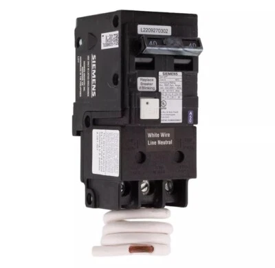 NEW Siemens QF240A 2 Pole 40 Amp 240V Circuit Breaker GFCI Ground Fault - Image 1 of 2