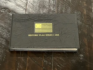 US 1968 FDC Set Historical Flag Series #1345-54 Cachets Postal Covers in Album - Picture 1 of 6