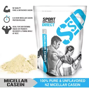1KG NZ PURE MICELLAR CASEIN PROTEIN POWDER - UNFLAVOURED NEW ZEALAND CASEIN - Picture 1 of 3