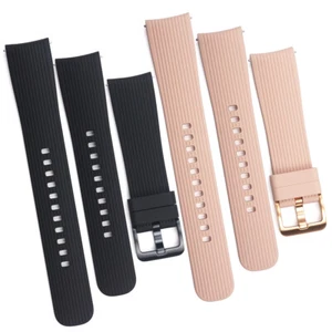 Genuine Silicone Watchband Band Strap for Samsung Galaxy Watch SM-R810 R815 42mm - Picture 1 of 9