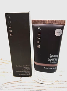 BECCA~Ever Matte Shine Proof Foundation~CACAO~1.35oz~New/Boxed - Picture 1 of 2
