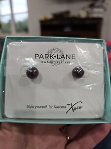 Park Lane "Darling" Pierced  Earrings PURPLE  Sphere Studs   Reg. $37 Bb