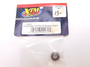 XTM RACING 149814 FIRST GEAR 14T FOR 2 SPEED MAM RC PARTS INV 21
