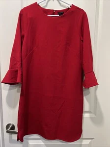 Ann Taylor Factory rotes Kleid Damengröße 8 neu ohne Etikett Länge 36 "Brustumfang 38" - Bild 1 von 7