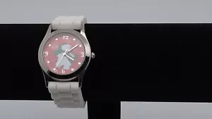 Polo Bear Christmas Watch for Women w/White Silicone Band - Picture 1 of 2