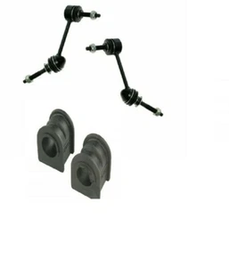 03-2011 Crown Victoria 2Pc Front Sway Bar Links & Sway Bar Bushings BLK New - Picture 1 of 1