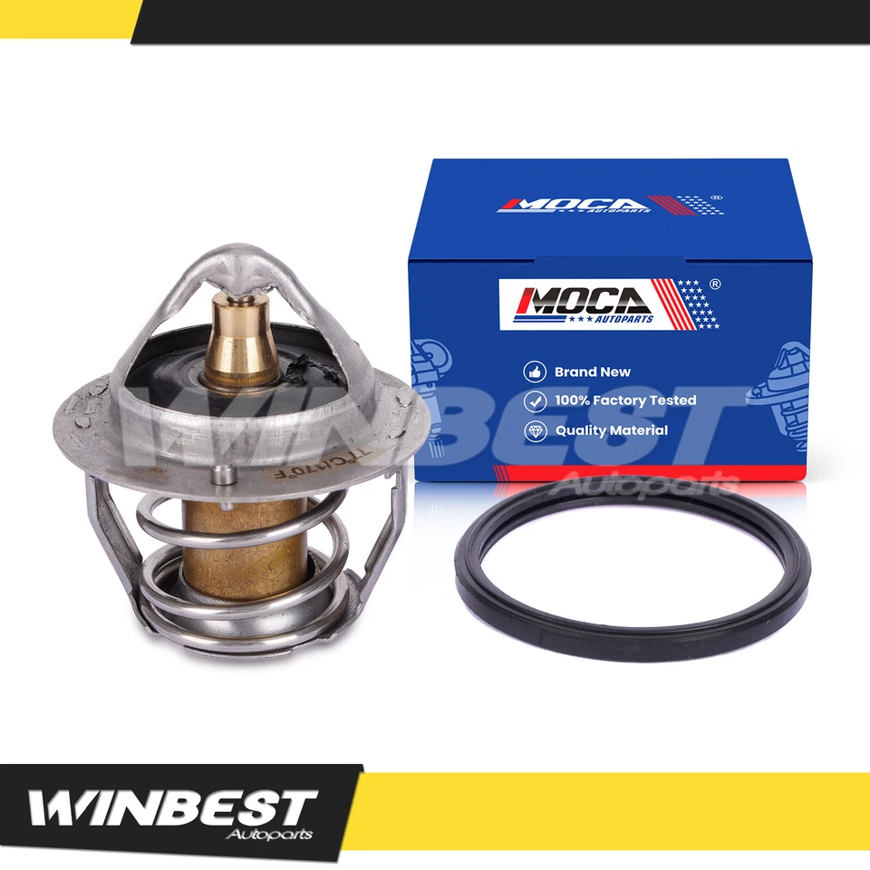 Termostato refrigerante compatível com Subaru Forester Impreza Legacy Outback Tribeca WRX STI - Imagem 1 de 4