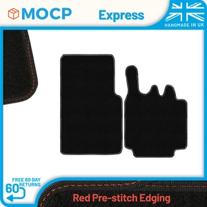 Alfombrillas de coche Express con ajuste prepuntada rojas para Smart Fortwo 2004-2007 - Imagen 1 de 4