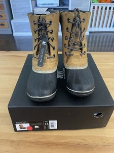 Sorel Women’s Slimpack Lace II Waterproof Duck Boots NL2348-286 Size 7.5 - Picture 1 of 5