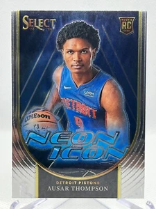 AUSAR THOMPSON RC 2023-24 Panini Select Basketball #2 Neon Icon Insert - Picture 1 of 2