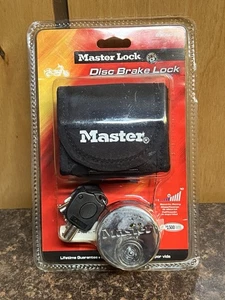 NEW Master Lock Motorcycle Disc Brake Lock 8305DPS Sealed - Picture 1 of 6