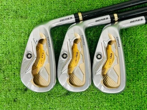 Honma Beres IS-02 Forged Iron Set 8-11+AW RH Armrq6 45 Regular Graphite EL3450 - Picture 1 of 9