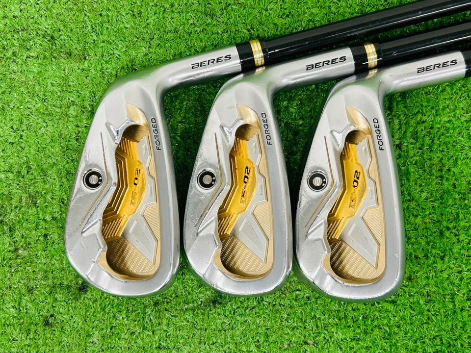 Honma Beres IS-02 Forged Iron Set 8-11+AW RH Armrq6 45 Regular Graphite EL3450 - Image 1 of 4