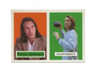 2021 Topps Football Trevor Lawrence RC! *Retro '57* #3 Jacksonville Jaguars - Picture 1 of 2
