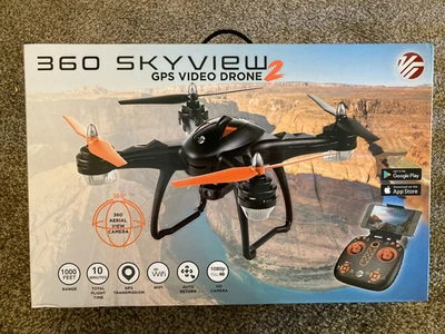 NUEVO: Vivitar 360 Skyview 2 GPS Video Drone - VTI 1080p HD, Devolución Automática, Wi-Fi Foto 1 de 4
