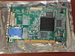 VINTAGE NEW Matrox G450 32MB Dual Head VGA DVI PCI Slot Video Card G45FMDVP32DSF - Picture 1 of 3