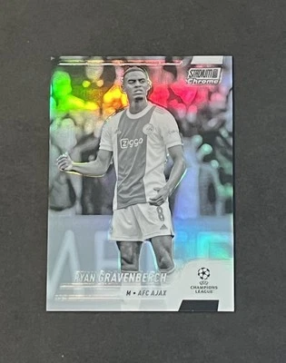 2021-22 Topps Stadium Club #86 Ryan Gravenberch Black & White Refractor /299 - Image 1 of 3