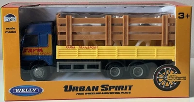 Lorry/Truck Transport Animals Cattle Model Toy Diecast Urban 4'5 Welly 1:43-1:60 - Image 1 of 4
