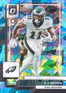 Maglia 2022 Panini Donruss Optic AJ Brown #159 Blue Ice Prizm SSP Match #11/15 - Foto 1 di 3