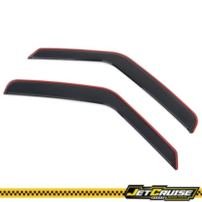 Se adapta a viseras de ventana de furgoneta Ford serie E 07-14 en canal lluvia protector solar deflectores Foto 1 de 4