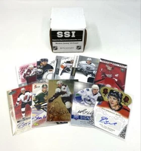LOT OF NEW OLD HOCKEY NHL JERSEY AUTOGRAPH CARDS - ESTATE LIQUIDATION - Picture 1 of 2