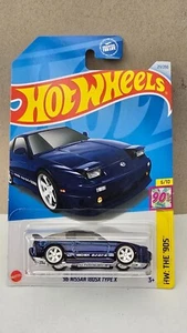 Hot Wheels STH ‘96 Nissan 180SX Type X Super Treasure Hunt JDM 2024 Blue Card - Picture 1 of 2