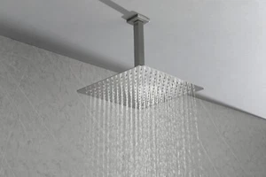 Rain Shower Head High Pressure Rainfall Showerhead Water Saving - Picture 1 of 11
