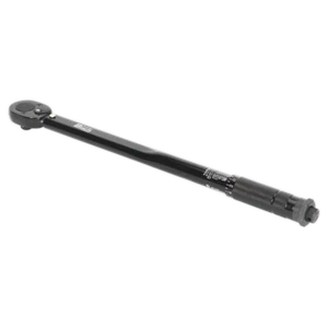 Sealey AK624B Micrometer Torque Wrench 1/2″ Dr Calibrated Black Range: 27 –204Nm - Picture 1 of 3