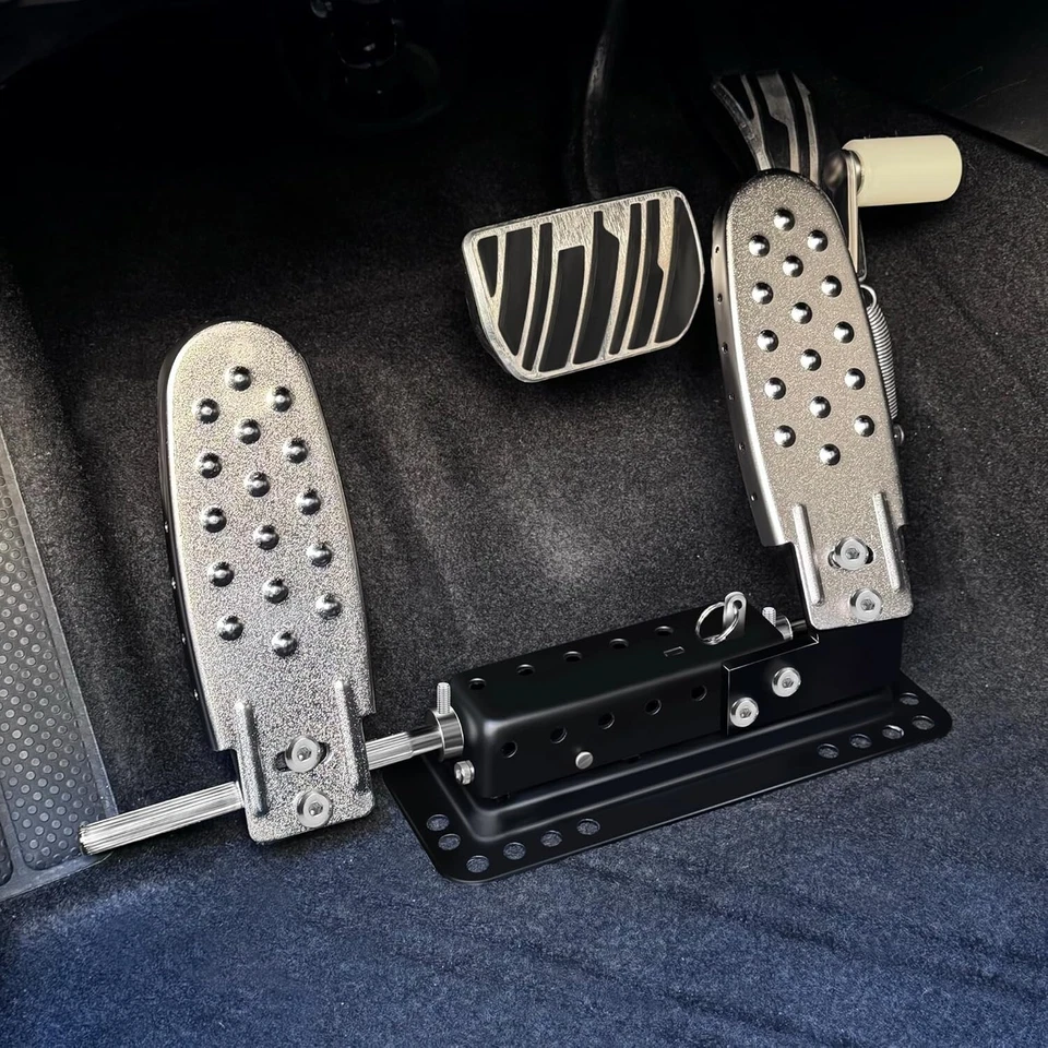Left Foot Accelerator Pedal for Disabled Drivers, Quick Release, Universal Fit Foto 1 de 4