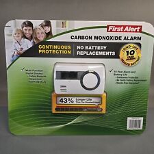 First Alert CO Carbon Monoxide Alarm Sensor Detector w/ 10 Year Lifetime Battery