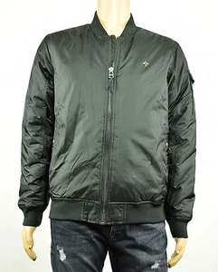 LRG Mens Cobra Down Black Full Zip Jacket M New - Picture 1 of 4